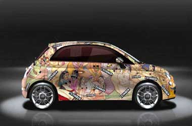 Modifikasi Fiat 500 IniTerinspirasi Kitab Kama Sutera