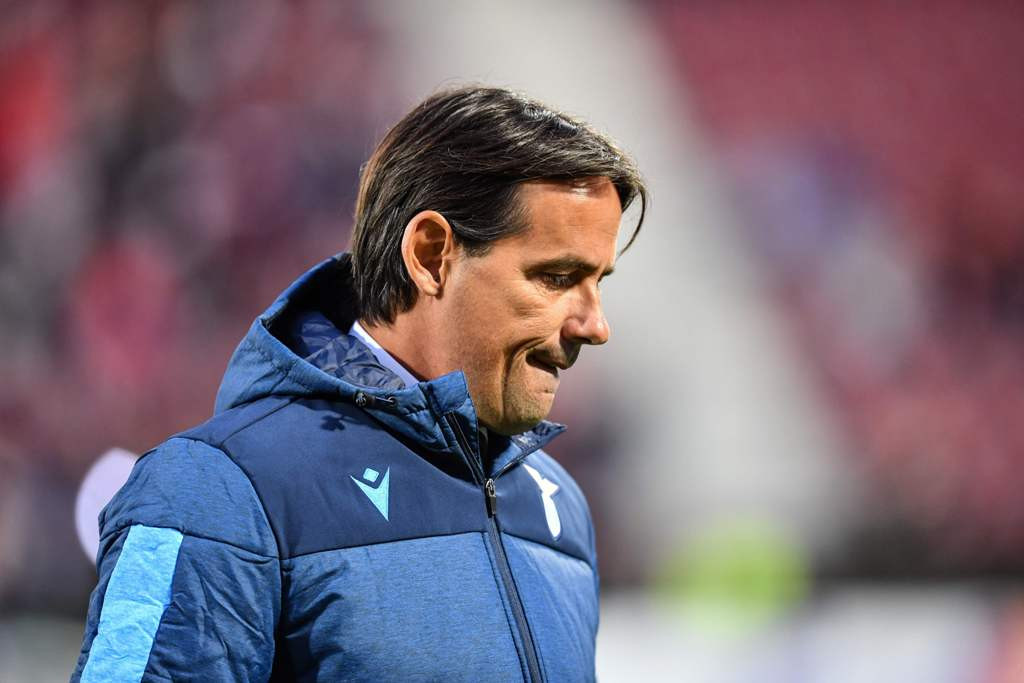 Pelatih Lazio, Simone Inzaghi (AFP/Daniel Mihailescu)
