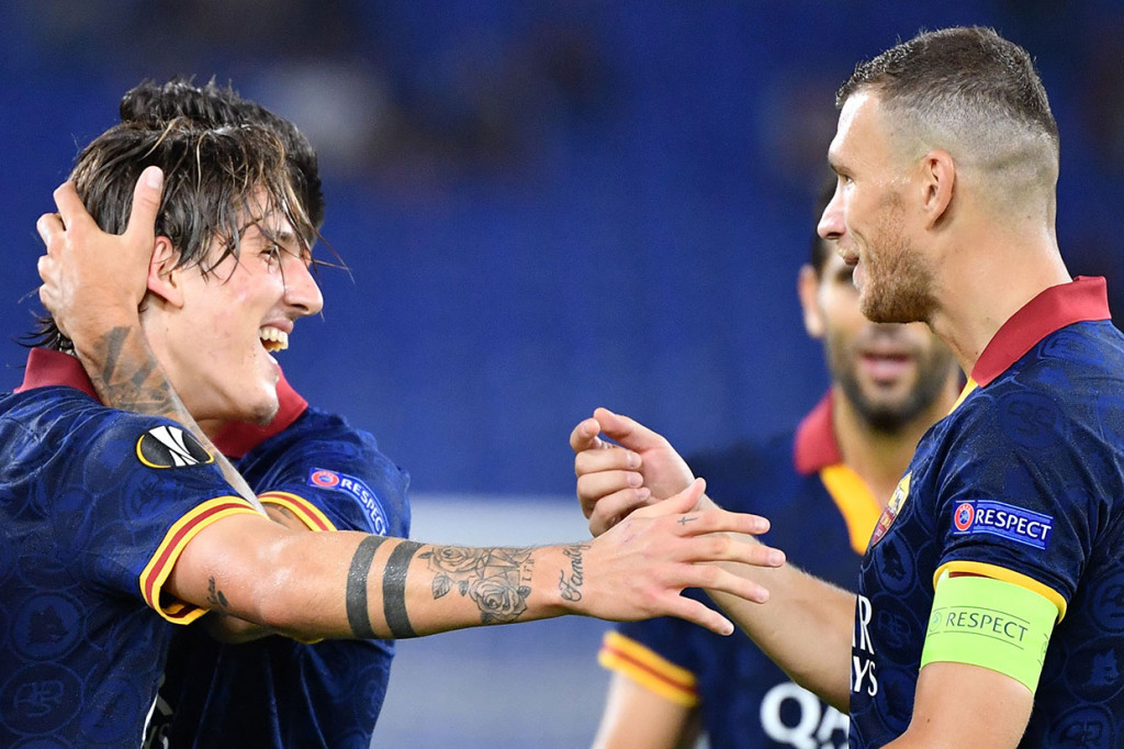 AS Roma Lumat Istanbul Basaksehir 4-0