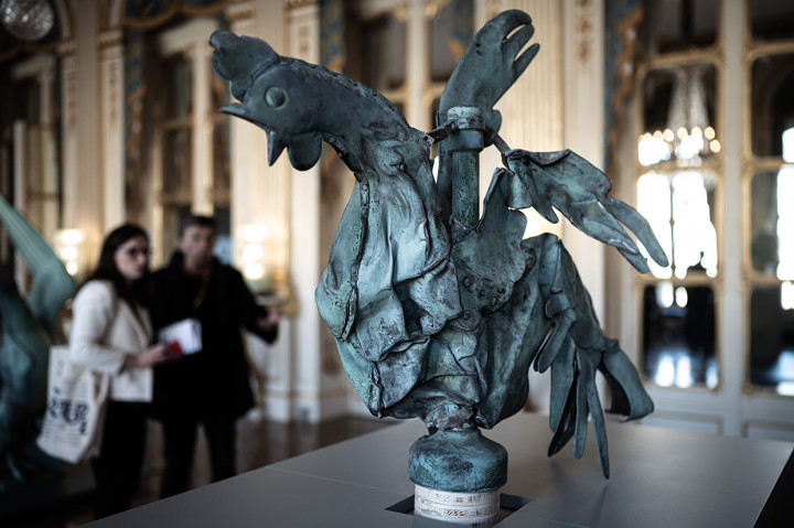 Ayam Jantan Tembaga dari Menara Notre-Dame akan Dipamerkan