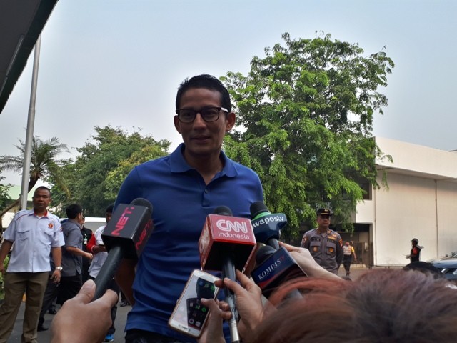 Sandi Ogah Kembali Menjadi Wagub DKI