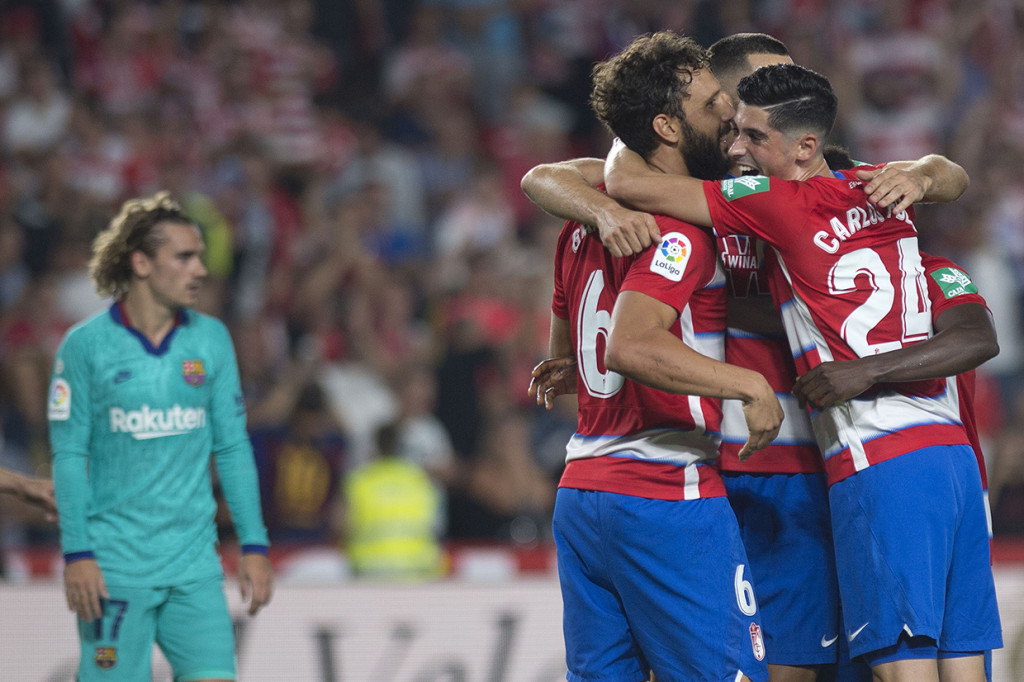 Barca Tumbang di Markas Granada