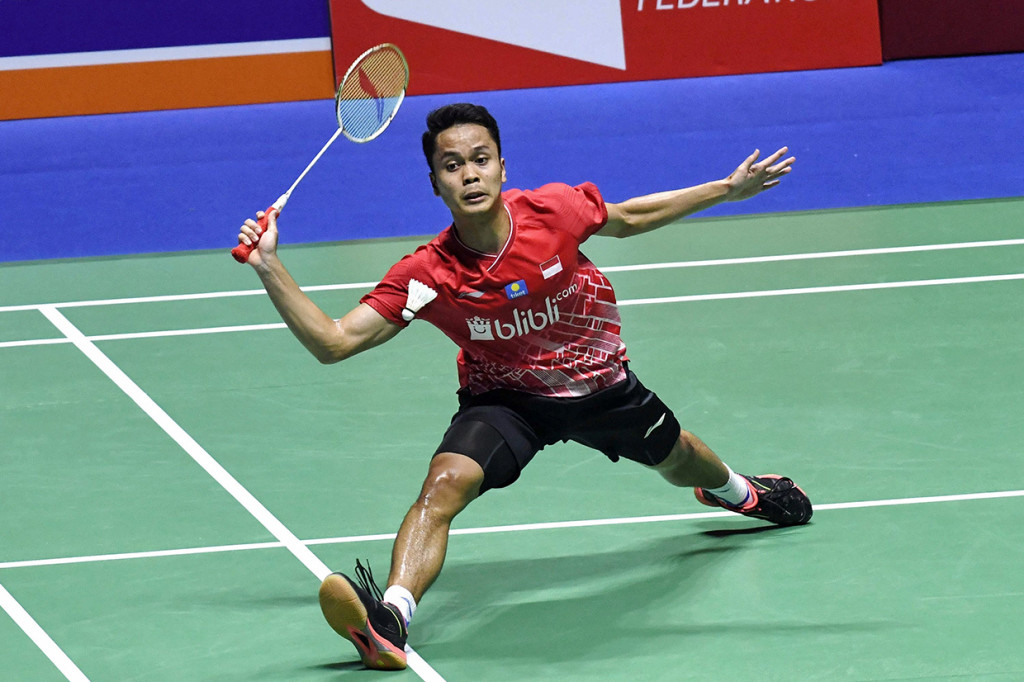 Ginting Dikalahkan Momota di Final China Open