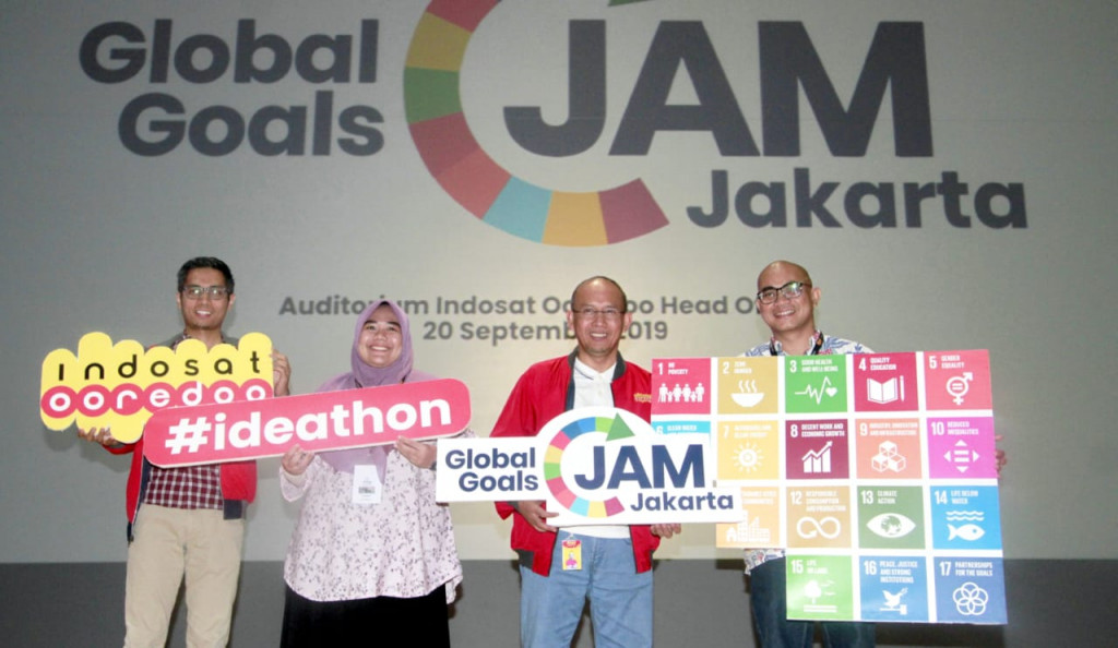 Indosat Ooredoo Gelar Global Goals Jam Perdana