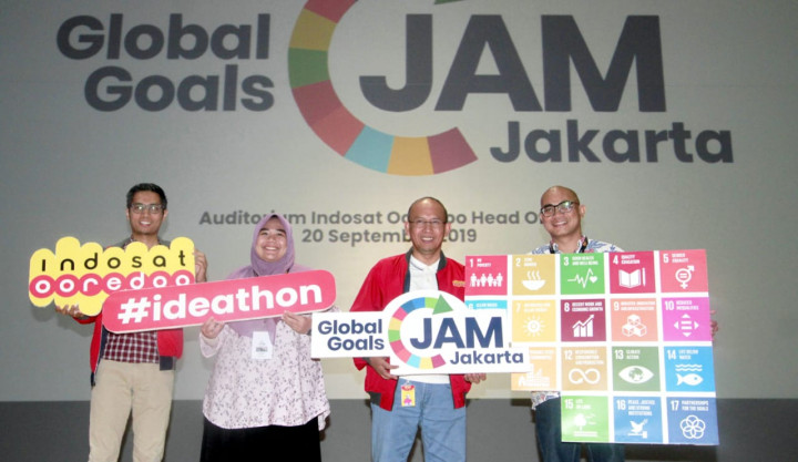 Indosat Ooredoo Gelar Global Goals Jam Perdana