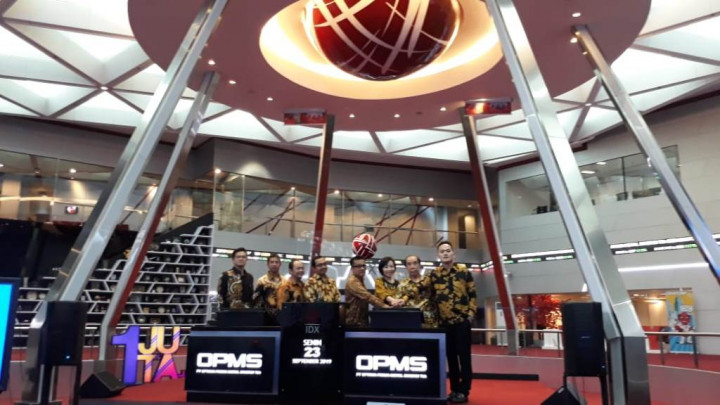 <i>Listing</i> Perdana, Saham OPMS Melonjak 68,89%