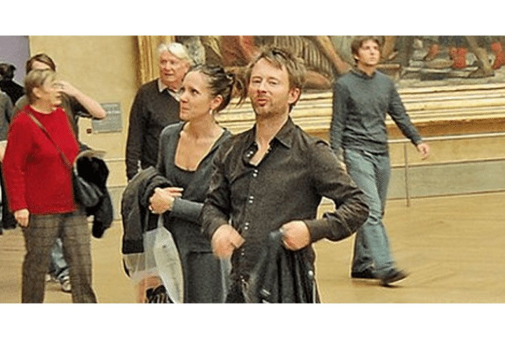 Dr Rachel Owen bersama Thom Yorke (Foto: via liveformusic)