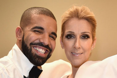 Celine Dion Tak Ingin Wajahnya ada di Tubuh Drake