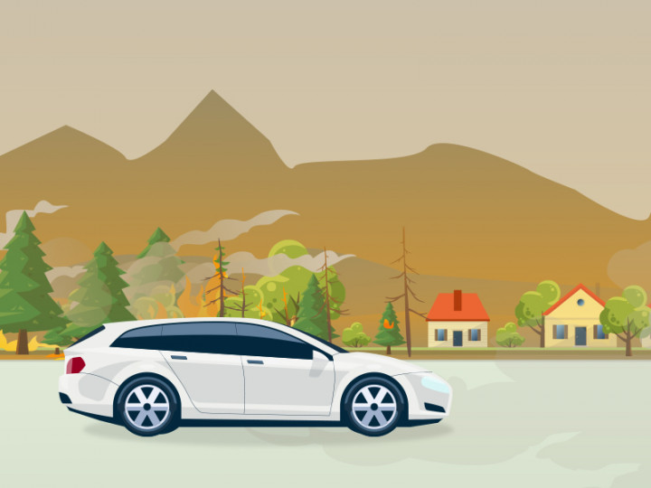 Tips Berkendara Saat Kabut Asap