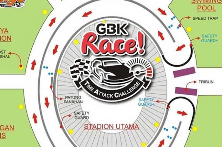 Pelataran GBK Dipakai Balap? IMI Masih Tutup Mulut