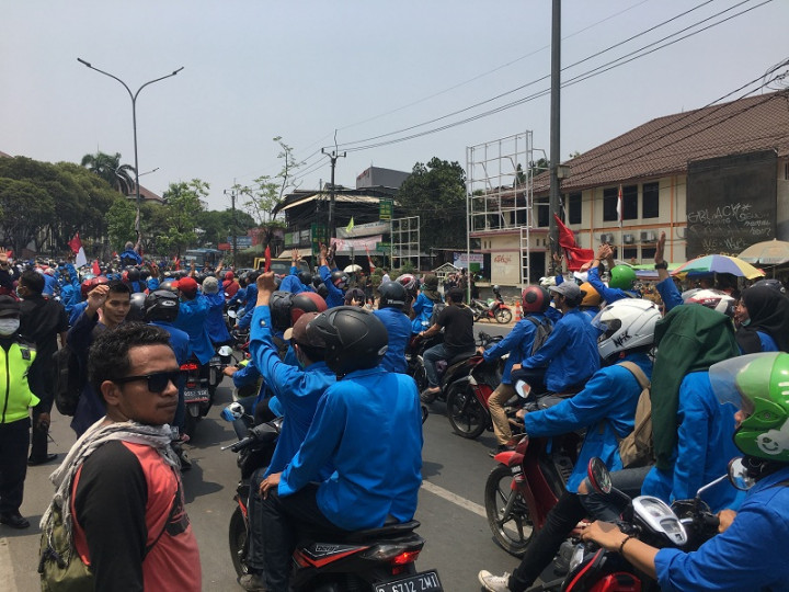 Mahasiswa Tangsel Bergerak ke DPR