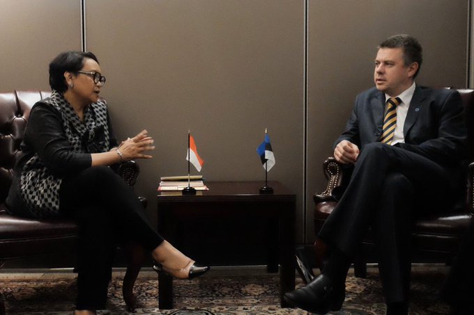 RI Conveys Congratulations on Estonia's Election as UNSC Member