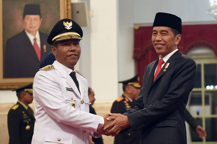 Jokowi Lantik Wakil Gubernur Bengkulu