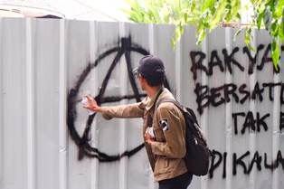 Dugaan Kelompok Anarko Menyusup Aksi Mahasiswa Diusut