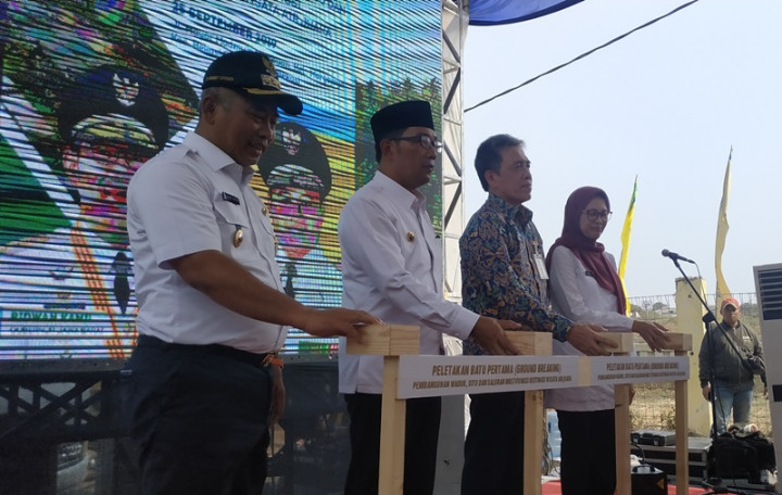 Ridwan Kamil <i>Groundbreaking</i> Empat Proyek Strategis Jawa Barat