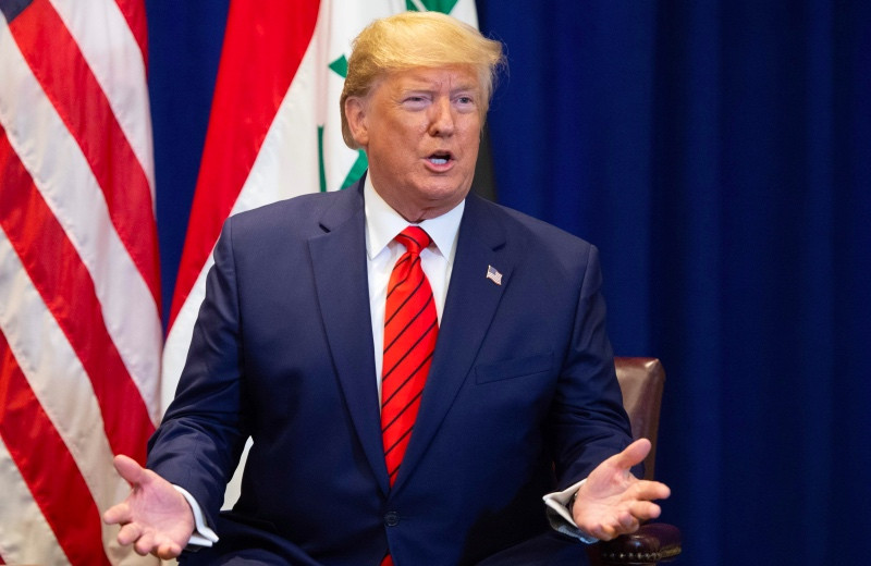 Presiden AS Donald Trump terancam dimakzulkan. Foto: AFP