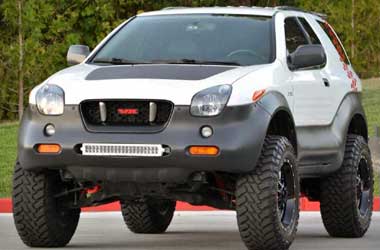 Modifikasi Offroad Isuzu Vehicross Ironman Bergaya Funky