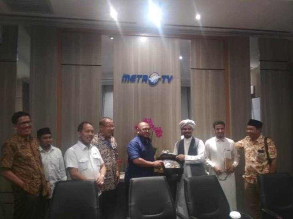 Media Group jajaki kerja sama penyediaan paket makanan untuk jemaah haji dan umrah. Foto: Medcom.id/Wahyu