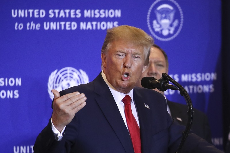 Presiden Amerika Serikat Donald Trump. AFP/Drew Angerer.