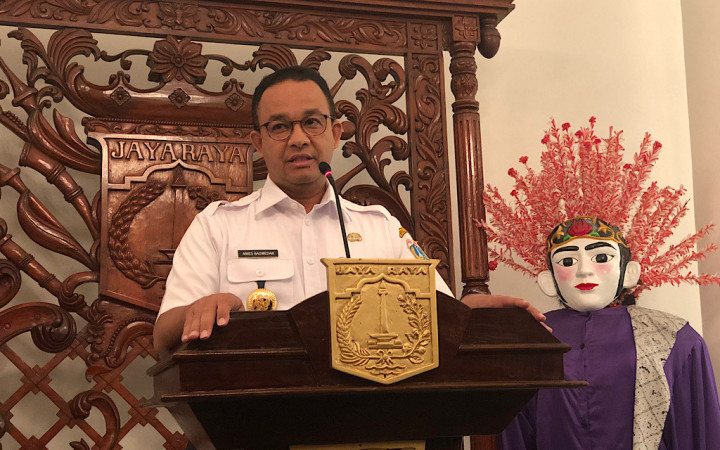 Anies Instruksikan Kepala Sekolah Pantau Siswa Absen