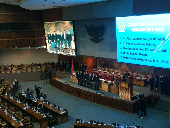 DPR Setujui Anggota BPK Periode 2019-2024