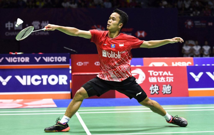 Ginting Terhenti di Babak Kedua