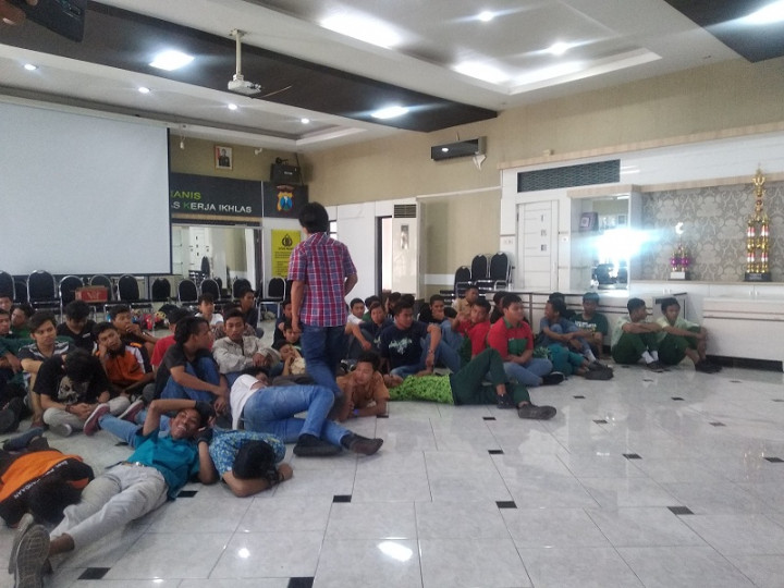 Ratusan Pelajar Sidoarjo Terjaring Razia