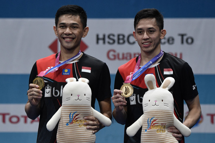 Fajar/Rian Rebut Gelar Juara Korea Open 2019