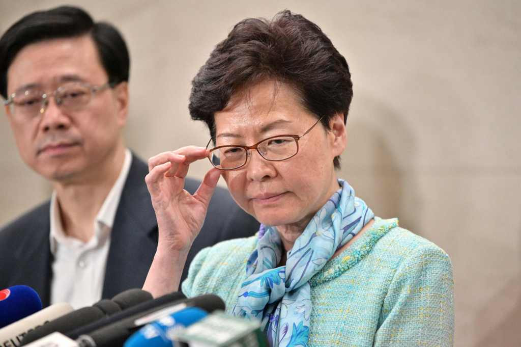 Pemimpin Hong Kong, Carrie Lam. (Foto: AFP)