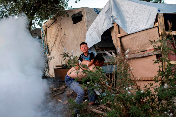 Kebakaran di Kamp Pengungsi Yunani, Dua Tewas