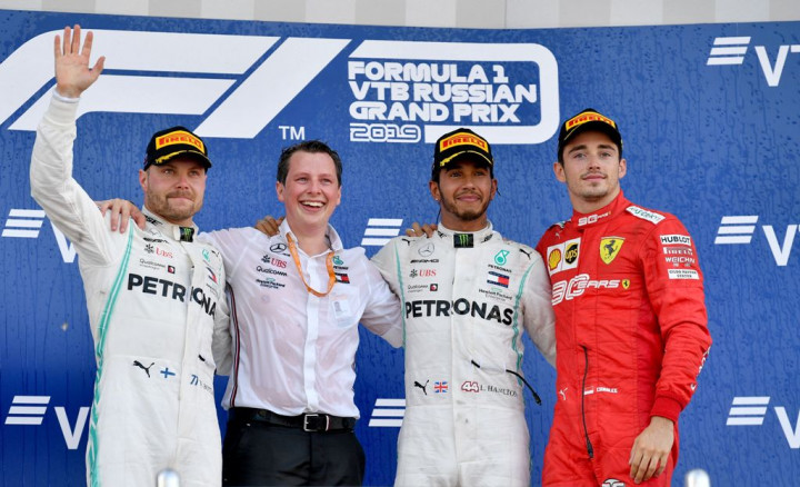 Klasemen Pembalap Usai GP Rusia