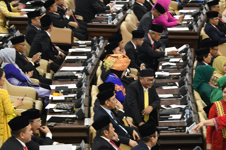 Suasana Jelang Pelantikan Anggota DPR