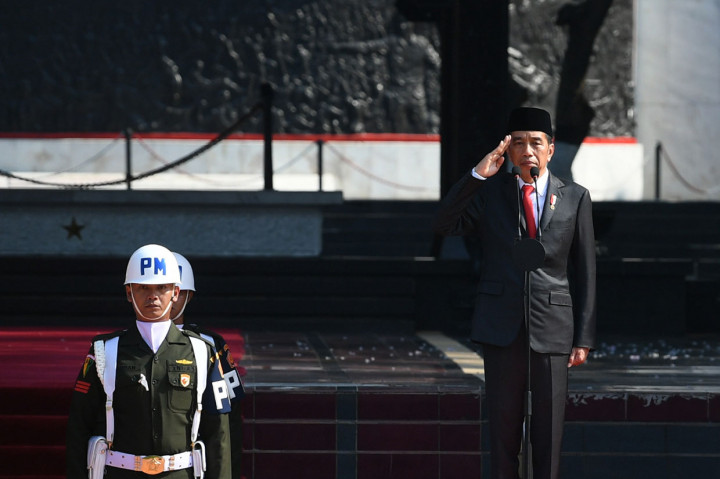 Jokowi Pimpin Upacara Hari Kesaktian Pancasila