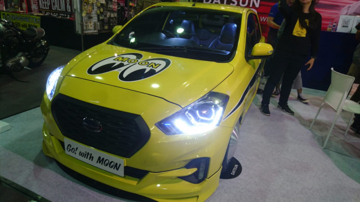 Datsun GO with Mooneyes yang Mencolok Mata