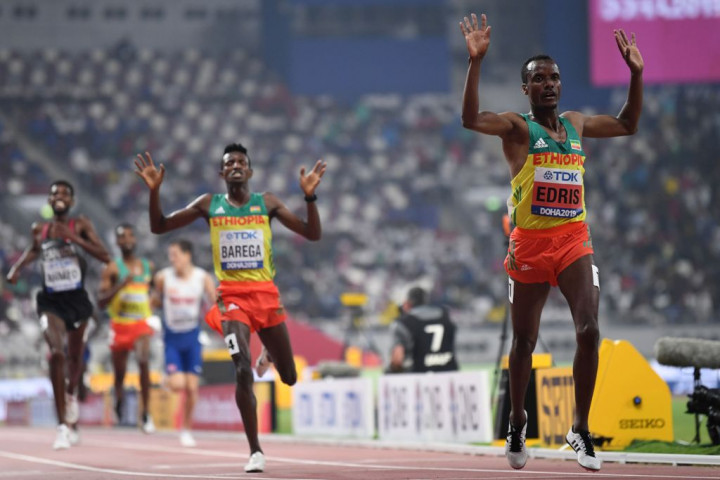 Muktar Edris Belum Terbendung di Kejuaraan Dunia Atletik 2019