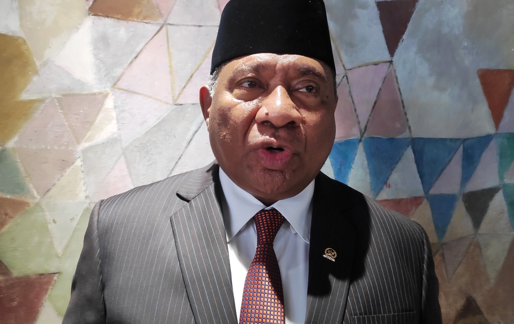 Anggota DPR RI Ali Taher Paransong (Foto:Medcom.id/Anggi Tondi Martaon)