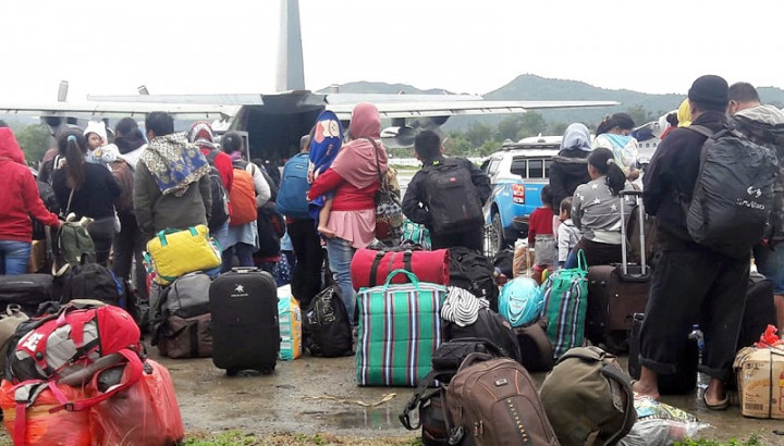 159 Warga NTB di Papua Menunggu Dievakuasi