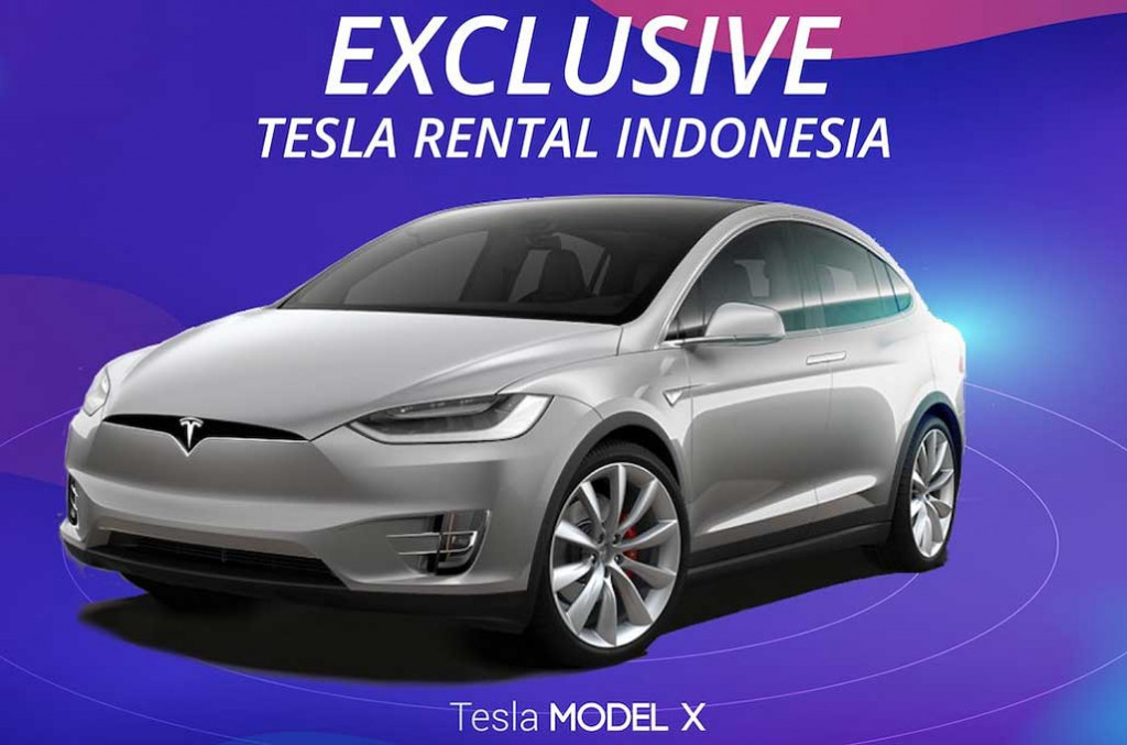 Otomo.co tawarkan Tesla Model X sebagai salah satu mobil rental. Prestige Image Motorcars