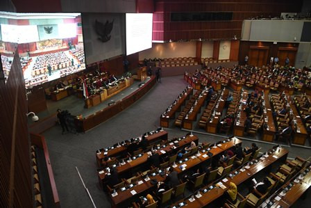 290 Legislator Absen dalam Paripurna Penetapan Pimpinan DPR