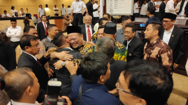 La Nyala Mattaliti Jadi Ketua DPD 2019-2024