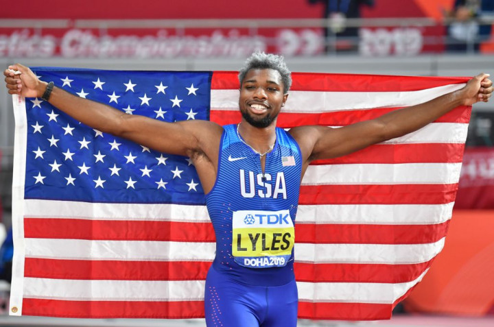 Noah Lyles Juara Dunia Lari 200 Meter