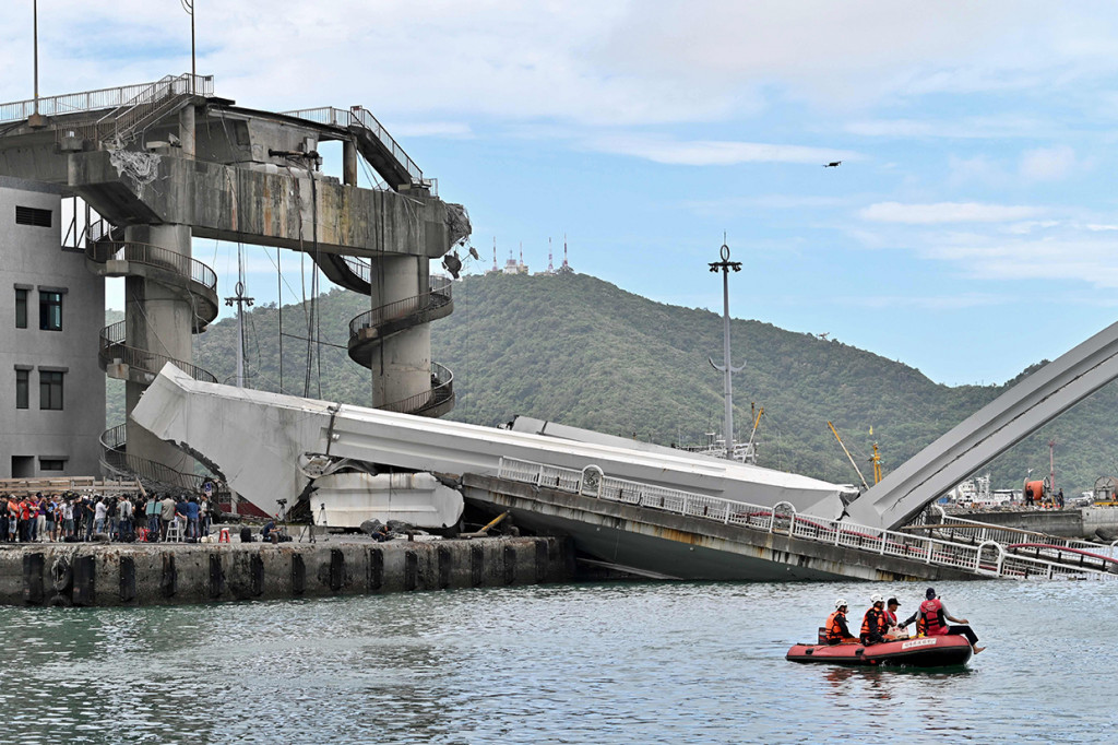 Jembatan di Taiwan Ambruk, 2 WNI Meninggal