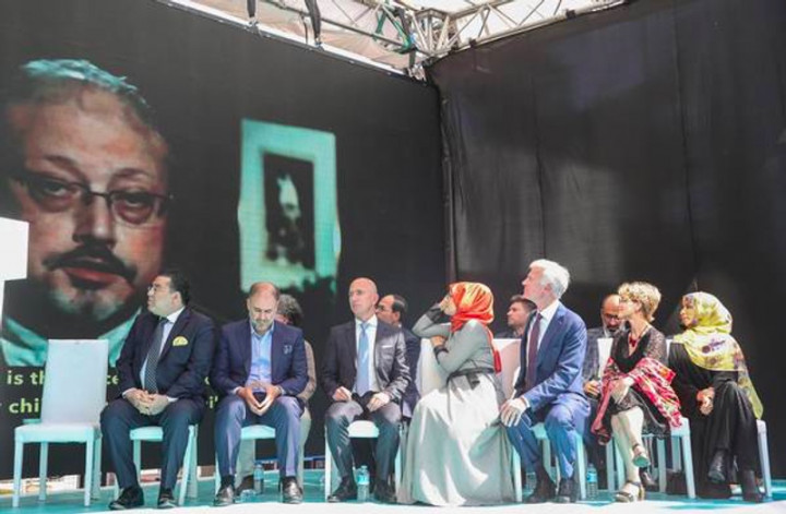 Tunangan Pimpin Peringatan Satu Tahun Pembunuhan Khashoggi