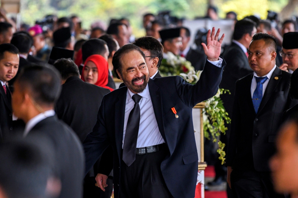 Ketua Umum Partai NasDem Surya Paloh. Foto: Antara/Nova Wahyudi