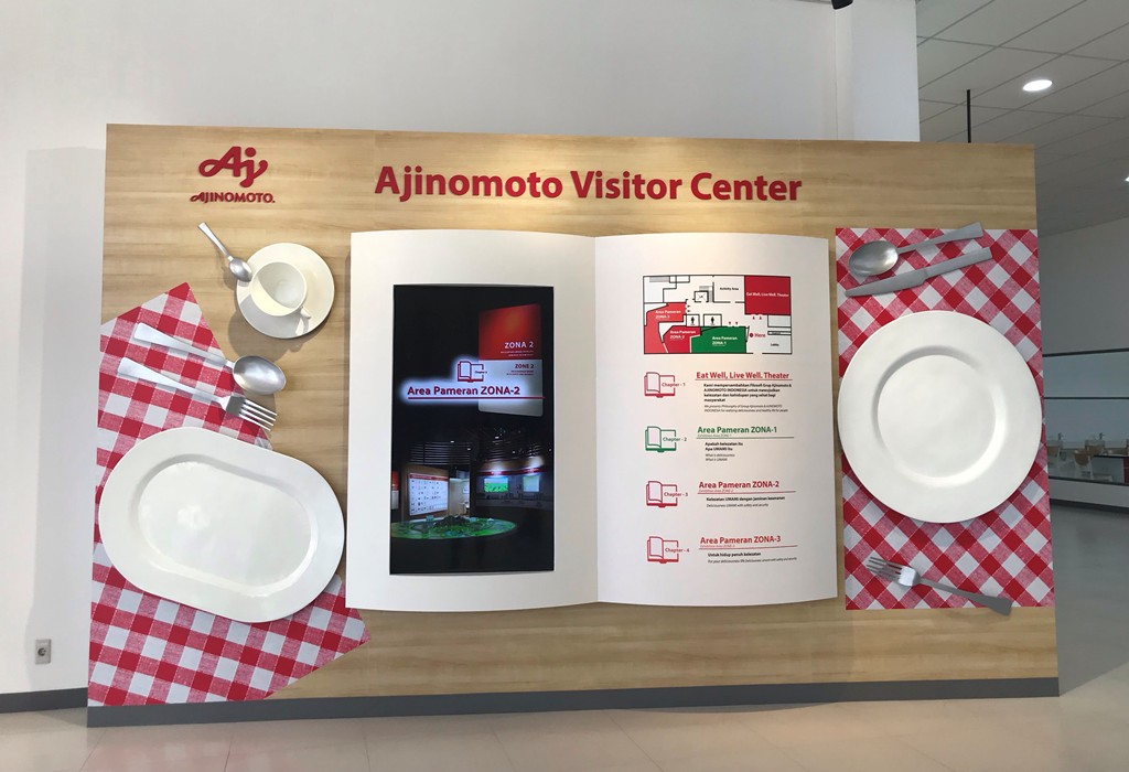 Ajinomoto Visitor Center merupakan fasilitas tur yang dipersembahkan kepada masyarakat umum untuk mengungkap rahasia dapur Ajinomoto. (Foto: Raka/Medcom.id)