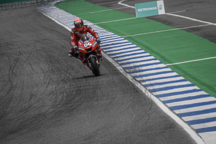 Dovizioso Tercepat di FP3 MotoGP Thailand
