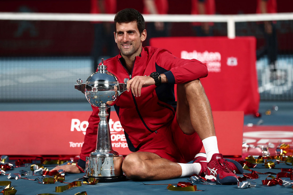 Djokovic Juara Turnamen Jepang Terbuka