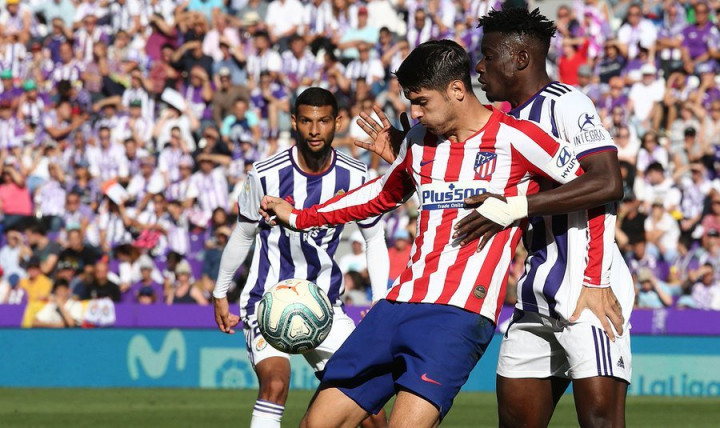 Atletico Tertahan di Markas Real Valladolid