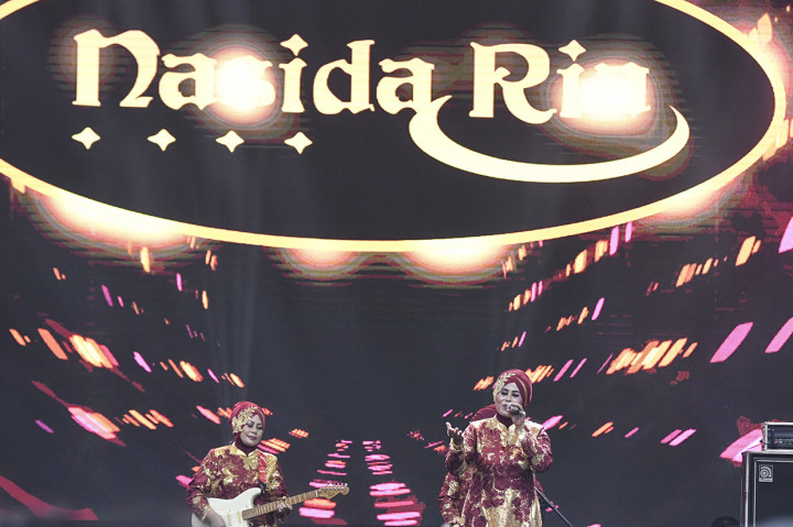 Grup Kasidah Nasida Ria Meriahkan Synchronize Fest 2019