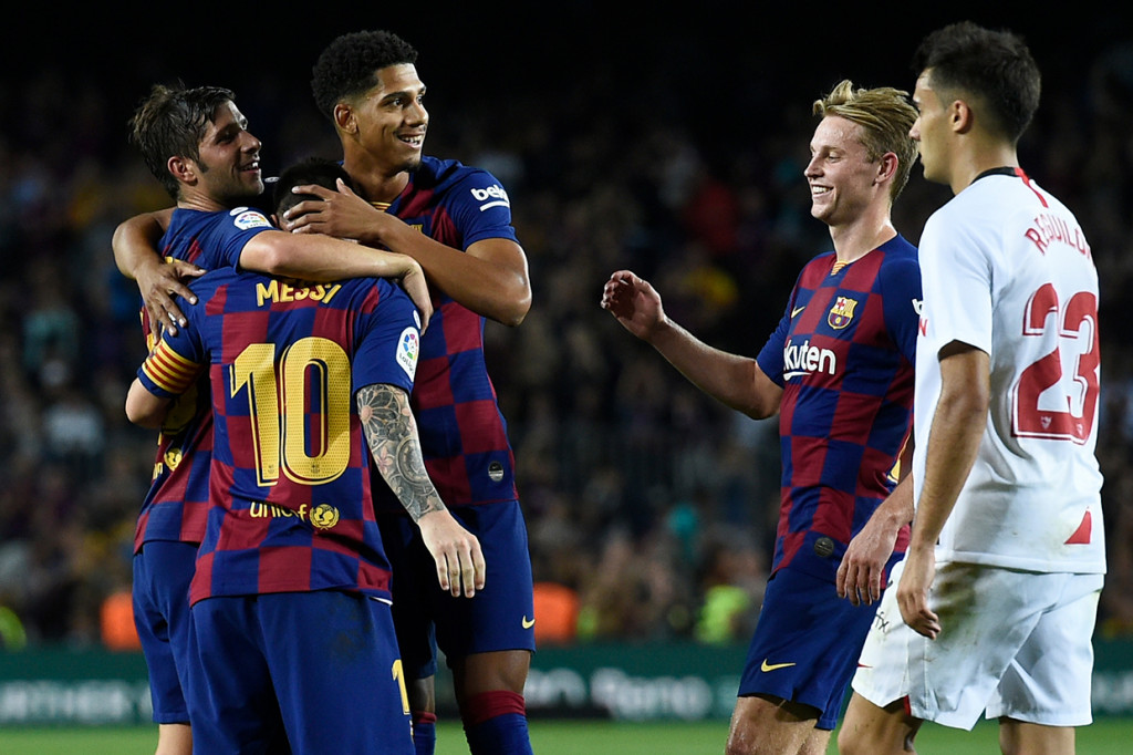 Barcelona Gilas Sevilla 4-0